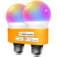 Refoss Bombilla LED Inteligente WiFi - Multicolor Regulable- Mando a distancia- 9W E27- 2700-6500 K- Compatible con…